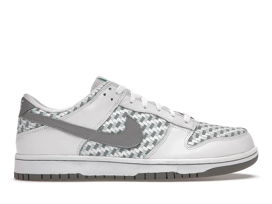 Фото № 1 с приближением к товару «‎Nike Dunk Low White/Medium Grey-Skylight »