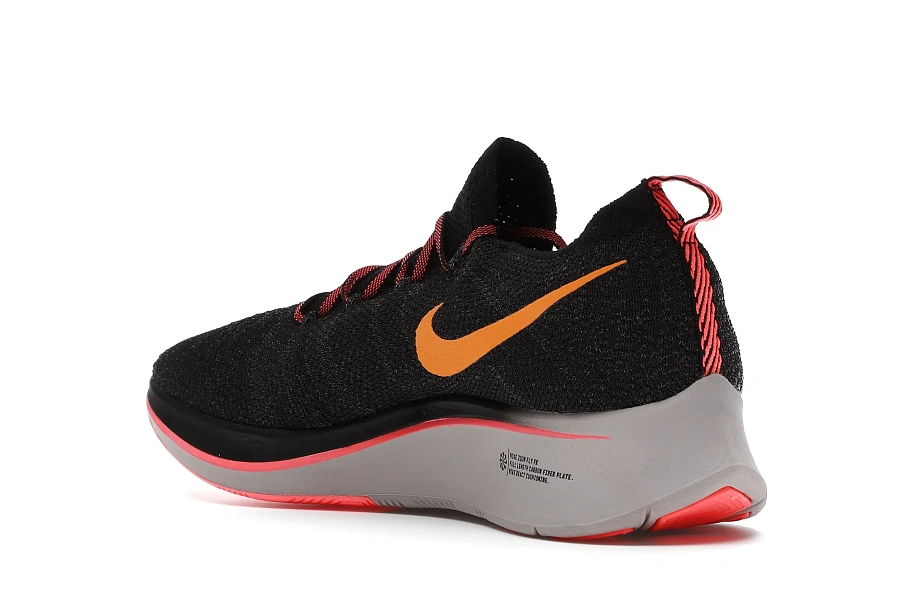 Фото № 5 с приближением к товару «‎Nike Zoom Fly Flyknit Black Flash Crimson»