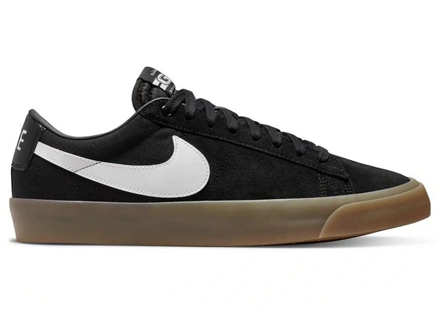 Фото № 1 с приближением к товару «‎Nike SB Zoom Blazer Low GT Black White Gum»