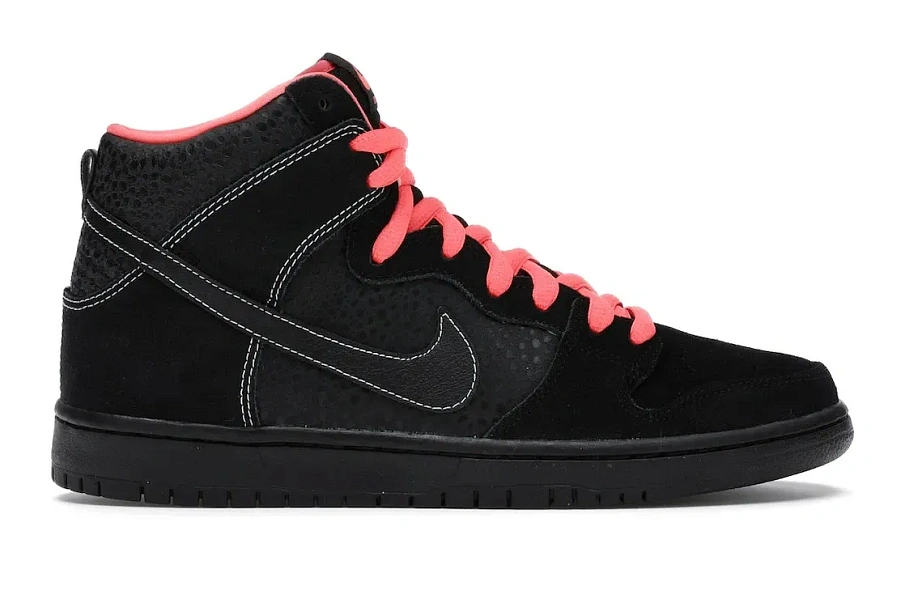 Фото № 1 с приближением к товару «‎Nike SB Dunk High Black Safari Atomic Red»