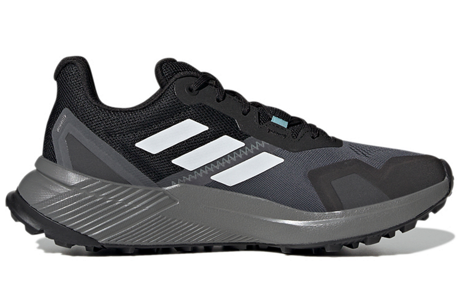 Фото № 2 с приближением к товару «‎Adidas Terrex Soulstride WMNS BlackGreyWhite»
