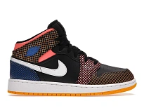 Фото № 1 с приближением к товару «‎Jordan 1 Mid MMD Multi-Color Grid »
