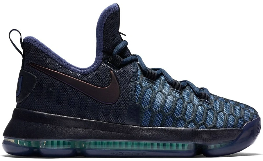 Фото № 1 с приближением к товару «‎Nike KD 9 Obsidian Dark Purple »