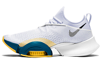 Фото № 1 с приближением к товару «‎Nike Air Zoom SuperRep WhiteBlueYellow»