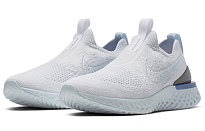Фото № 3 с приближением к товару «‎Nike Epic Phantom React Flyknit White Hydrogen Blue (W)»