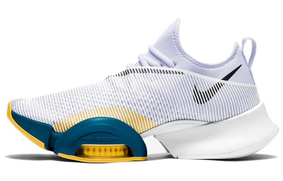 Фото № 1 с приближением к товару «‎Nike Air Zoom SuperRep WhiteBlueYellow»