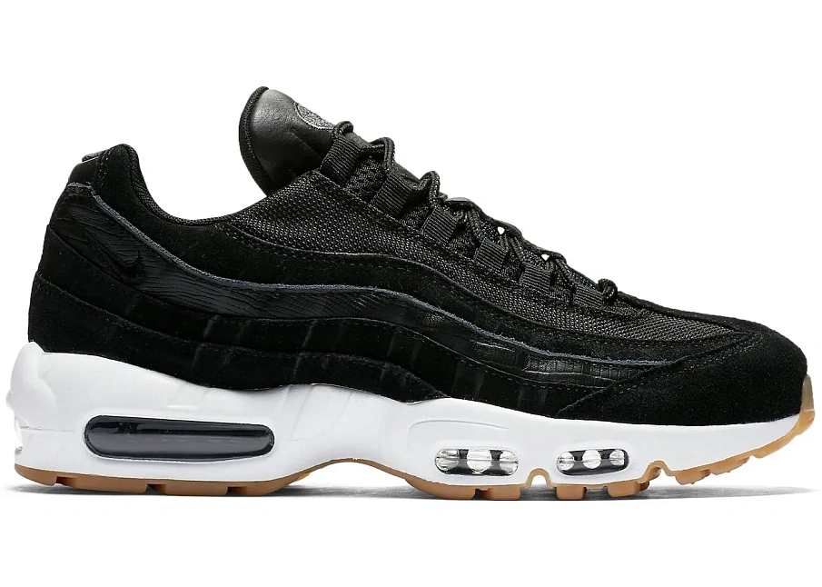 Фото № 1 с приближением к товару «‎Nike Air Max 95 Exotic Skins Black Gum»