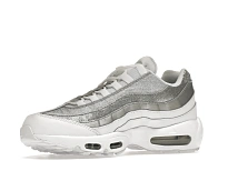 Фото № 4 с приближением к товару «‎Nike Air Max 95 White Metallic Silver »