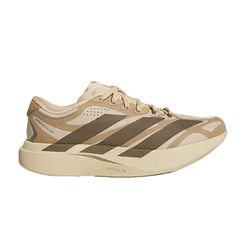 adidas Adizero EVO SL EXO Suede Magic Beige Carbon Cardboard