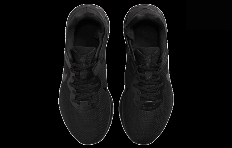Фото № 4 с приближением к товару «‎Nike Revolution 6 FlyEase Next Nature Low-Top Running Shoes Black»