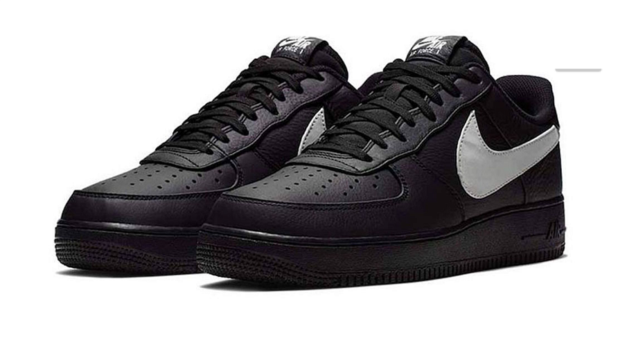 Фото № 2 с приближением к товару «‎Nike Nike Air Force 1 '07 Premium (Black Grey)»