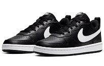 Фото № 3 с приближением к товару «‎Nike Court Borought Low (GS) BlackWhite»