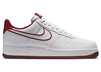 Фото № 1 с приближением к товару «‎Nike Air Force 1 07 Leather White Team Red»