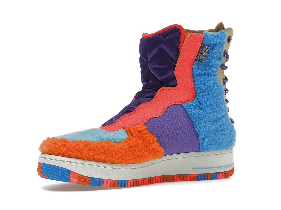Фото № 4 с приближением к товару «‎Nike Air Force 1 Rebel XX Sherpa Multi »