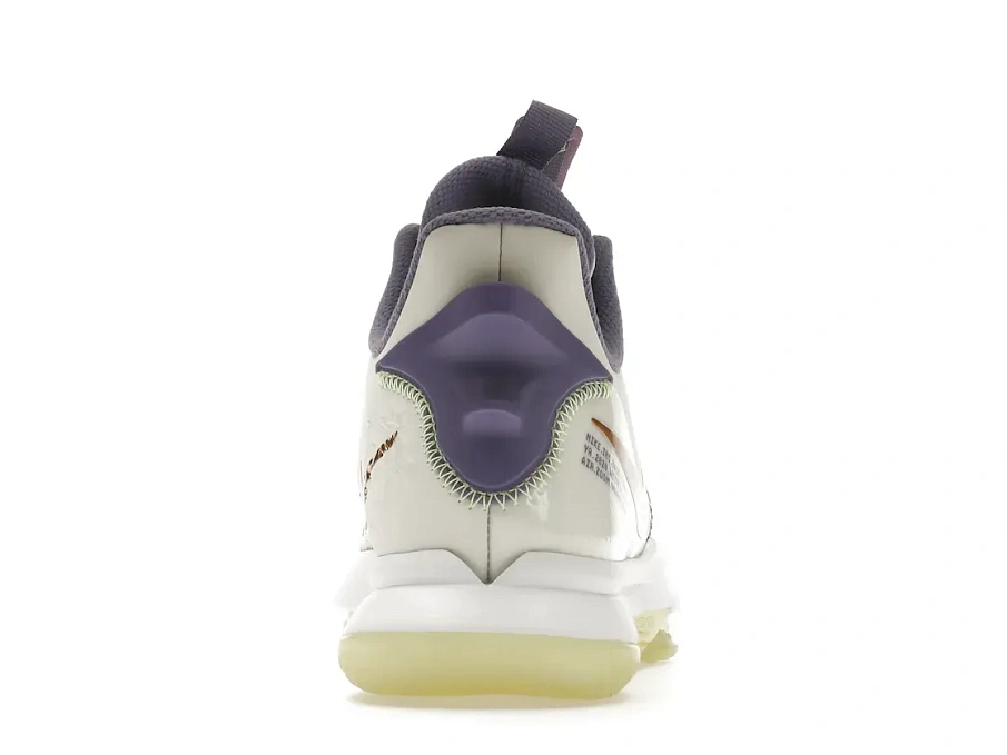 Фото № 4 с приближением к товару «‎Nike LeBron Witness 5 Summit White Metallic Bronze»