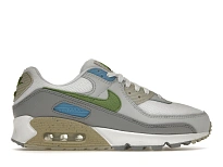 Фото № 1 с приближением к товару «‎Nike Air Max 90 White Chlorophyll University Blue»