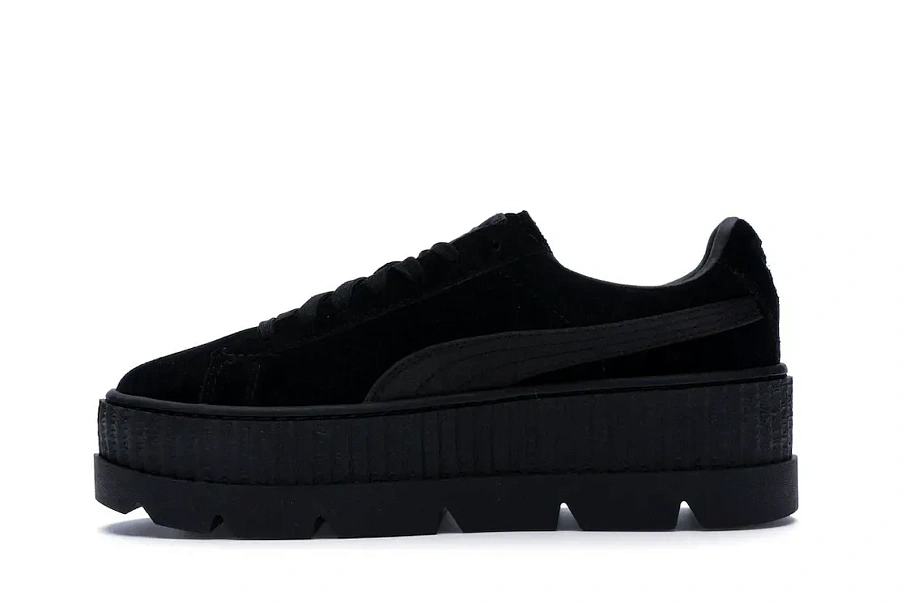 Фото № 3 с приближением к товару «‎Puma Cleated Creeper Rihanna Fenty Black »