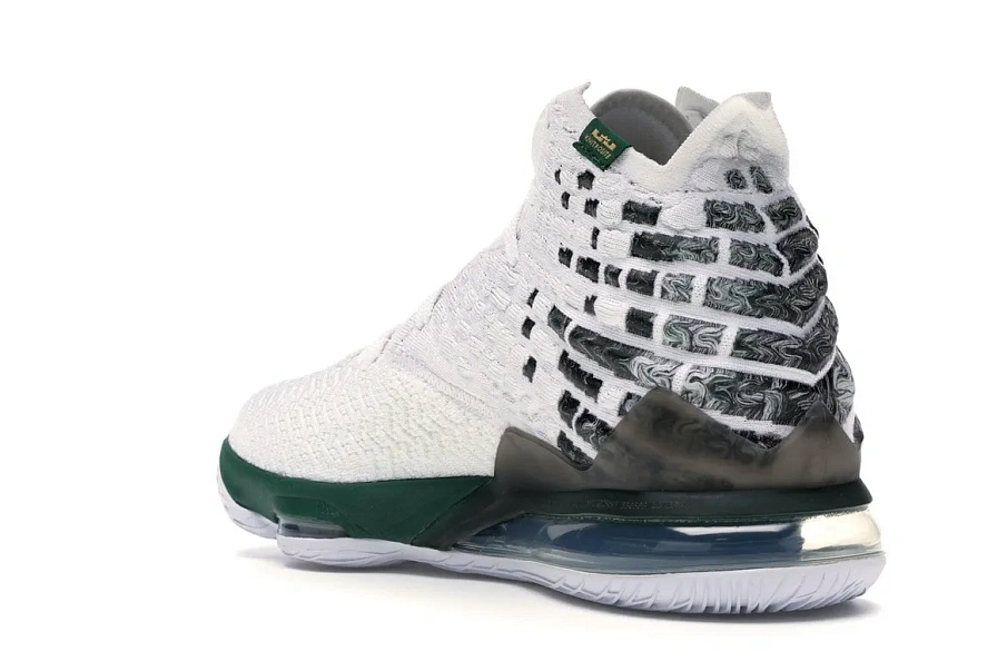 Фото № 6 с приближением к товару «‎Nike LeBron 17 SVSM White PE»
