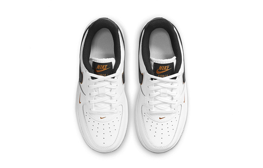 Фото № 4 с приближением к товару «‎BP Nike Force 1 LV8 WhiteBlackGolden»