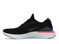Фото № 3 с приближением к товару «‎Nike Epic React Flyknit 2 Black Sapphire Hyper Pink»