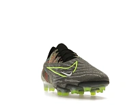 Фото № 4 с приближением к товару «‎Nike Gripknit Phantom GX Elite Fusion FG Black White Blue Glow Volt»