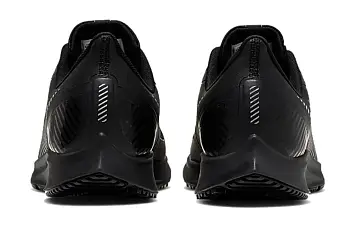 Nike Air Zoom Pegasus 36 Shield Running Shoes Black Silver - 6