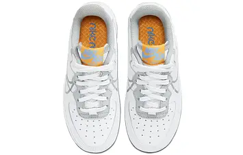 Nike Air Force 1 Low Skate shoes WhiteBlue - 4