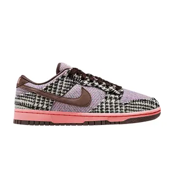 Harris Tweed x Nike Women's Dunk Low Purple Pink - 1