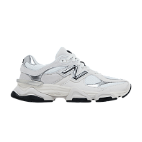 Фото № 1 с приближением к товару «‎New Balance 9060 White Black Metallic Silver»