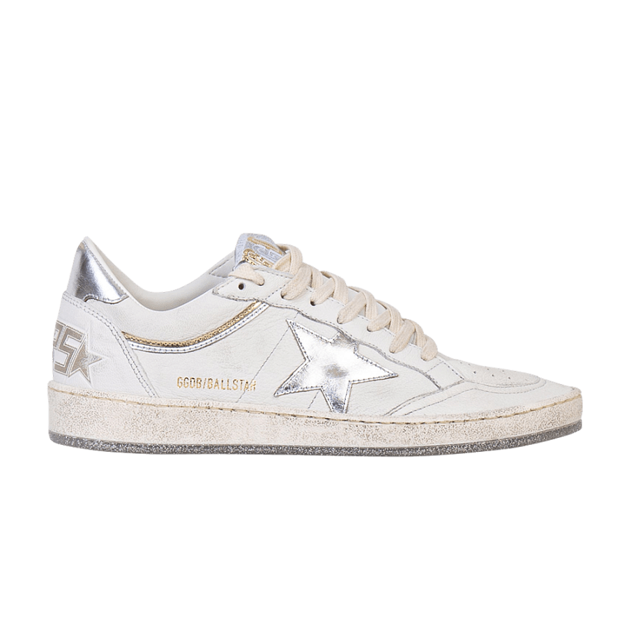 Фото № 1 с приближением к товару «‎Golden Goose Women's Ball Star Optic White Silver»