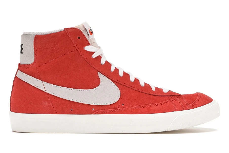 Фото № 1 с приближением к товару «‎Nike Blazer Mid 77 Suede Habanero Red»