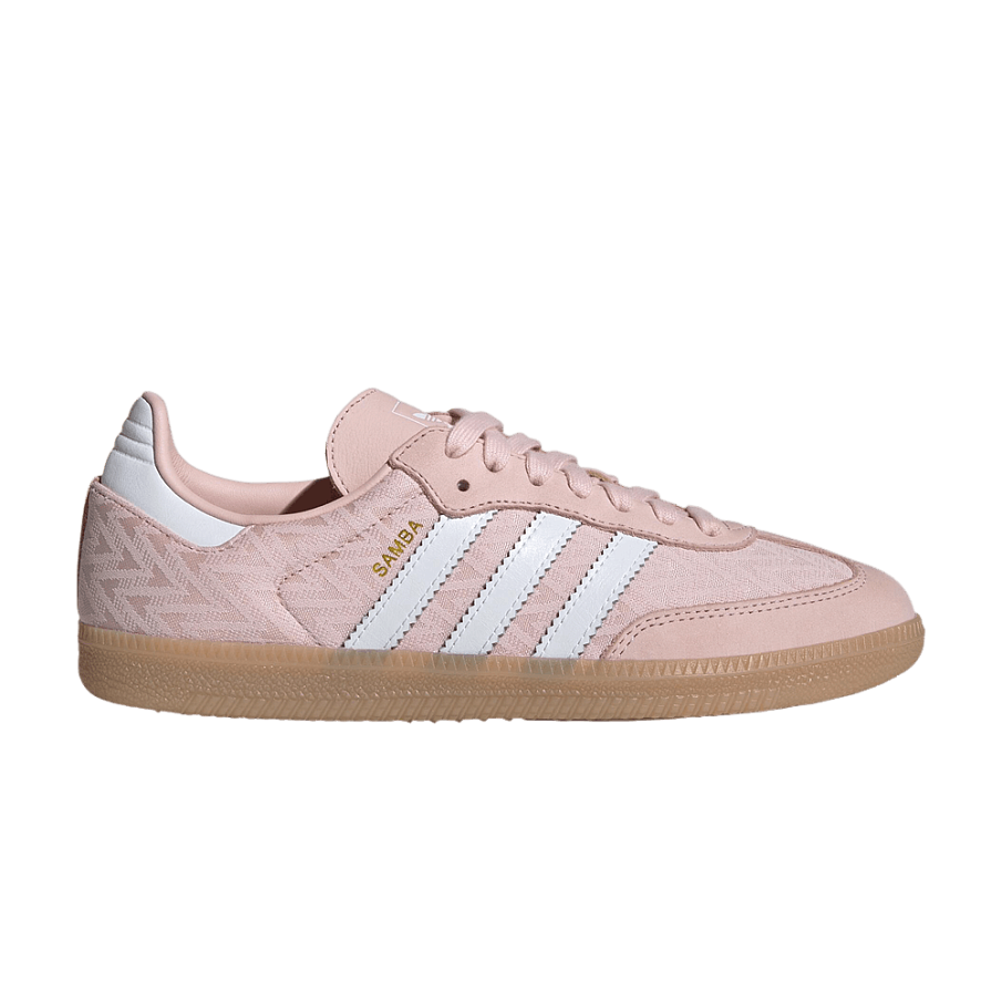 Фото № 1 с приближением к товару «‎adidas Women's Samba OG Sandy Pink White Gold»