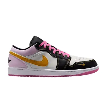 Air Jordan 1 Low SE Black Sail Pinksicle - 1