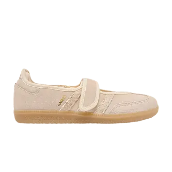adidas Women's Originals Samba Jane Suede Casual Sand Strata