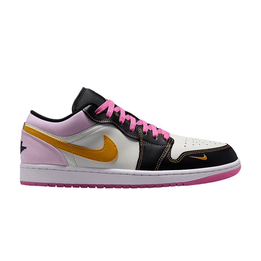 Фото № 1 с приближением к товару «‎Air Jordan 1 Low SE Black Sail Pinksicle (IV2442-010)»
