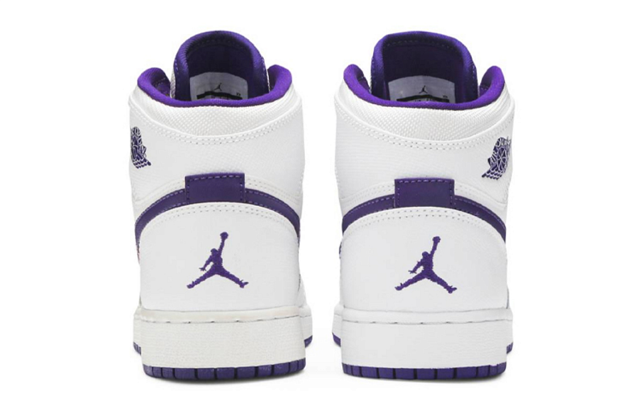 Фото № 4 с приближением к товару «‎Air Jordan 1 Retro High GG 'White Court Purple'»