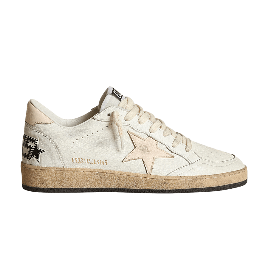 Фото № 1 с приближением к товару «‎Golden Goose Women's Ball Star White Salmon Pink»