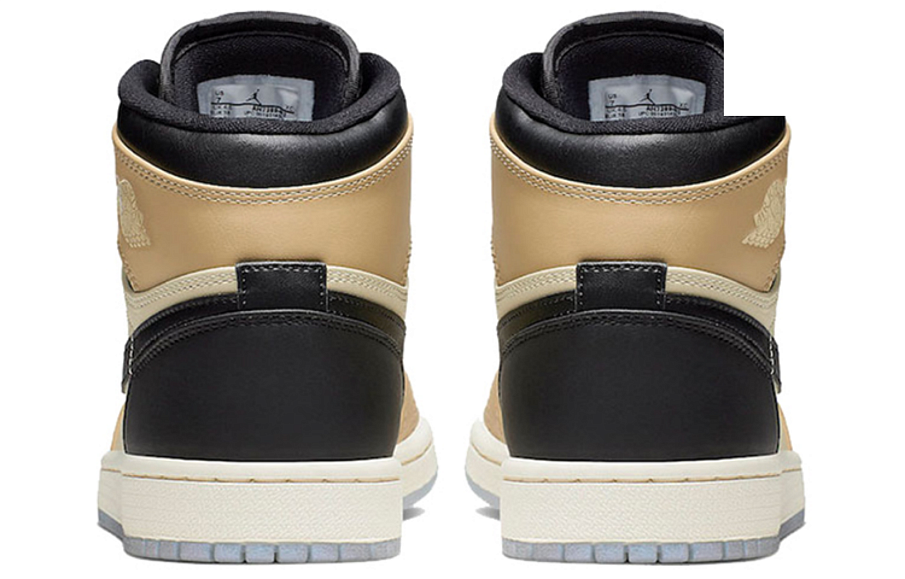 Фото № 4 с приближением к товару «‎Air Jordan 1 Retro High Black Prem Mushroom Fossil (W)»