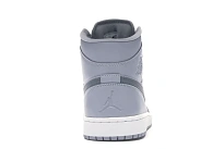 Фото № 4 с приближением к товару «‎Jordan 1 Retro Mid Wolf Grey Cool Grey»