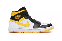 Фото № 1 с приближением к товару «‎Jordan 1 Mid Laser Orange Black »