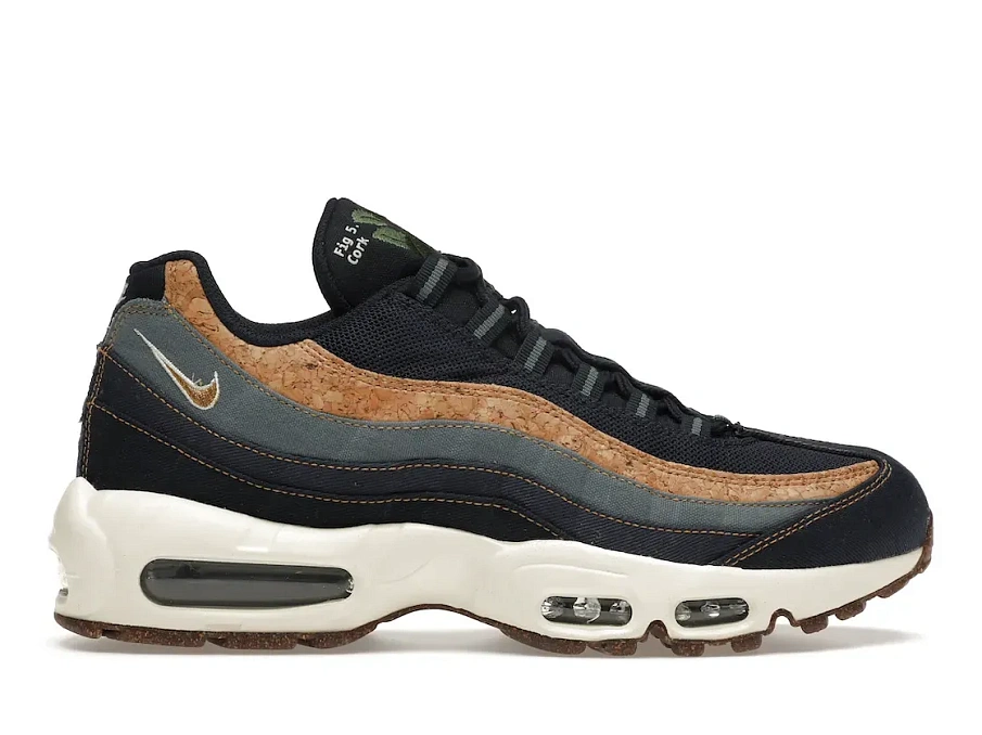 Фото № 1 с приближением к товару «‎Nike Air Max 95 Cork Navy»