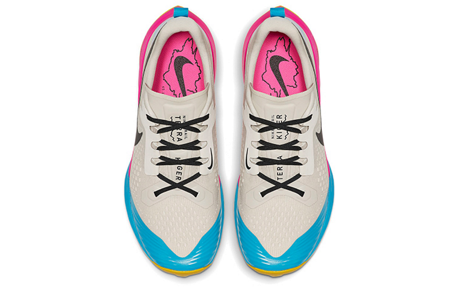 Фото № 4 с приближением к товару «‎Nike Air Zoom Terra Kiger 5 YellowPinkBlue»