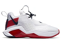 Фото № 1 с приближением к товару «‎Nike LeBron Solder 14 White University Red »