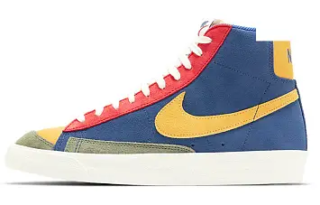 Nike Blazer Mid '77 VNTG WE Suede RedBlueYellow - 1