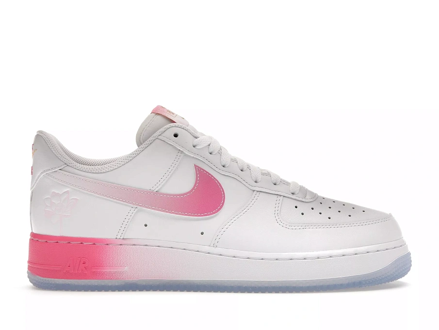 Фото № 1 с приближением к товару «‎Nike Air Force 1 Low '07 PRM San Francisco Chinatown Lotus Flower»