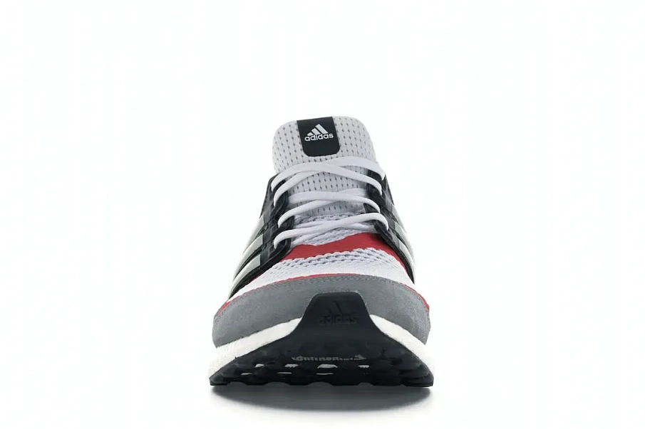 Фото № 2 с приближением к товару «‎adidas Ultra Boost S&L White Grey Scarlet»
