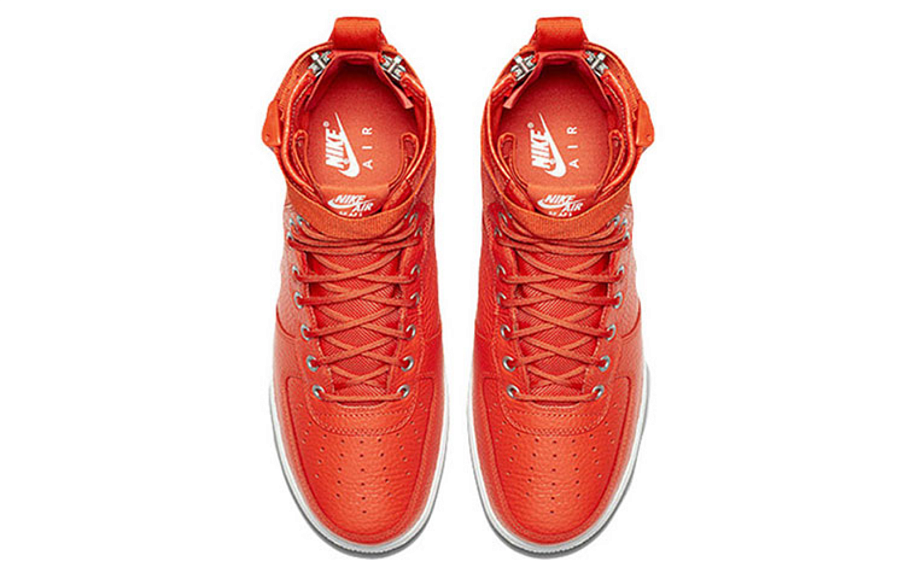 Фото № 4 с приближением к товару «‎Nike SF Air Force 1 Mid 'Team Orange'»