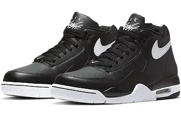 Nike Flight Legacy Black White - 4