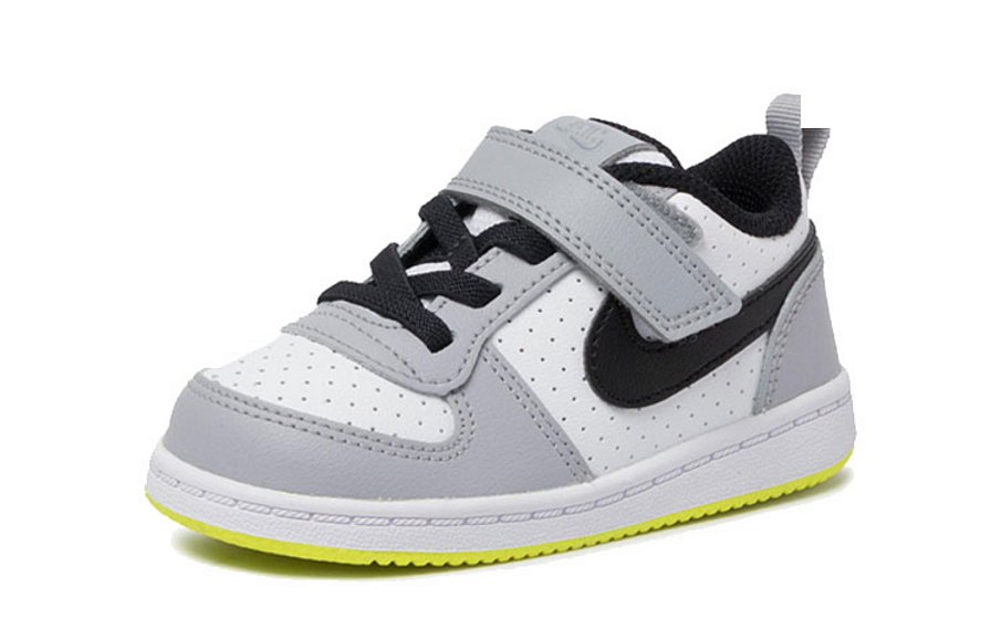 Фото № 3 с приближением к товару «‎Nike Court Borough Low Skate Shoes GreyWhiteBlack»