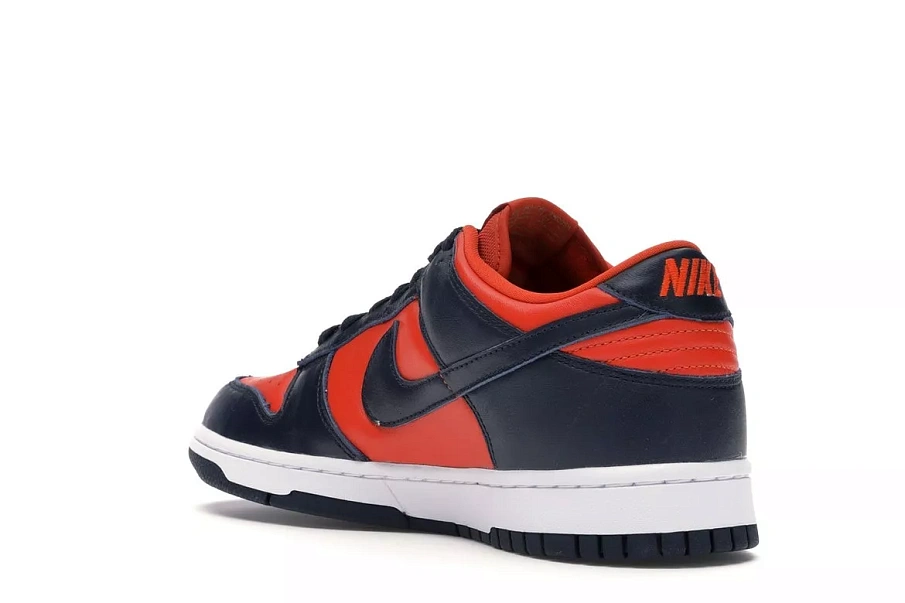 Фото № 4 с приближением к товару «‎Nike Dunk Low SP Champ Colors University Orange Marine (2020)»